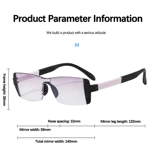 🔥Hot sale 🔥Blue Anti-Fatigue, Far and Near, Dual-purpose Reading Glasses