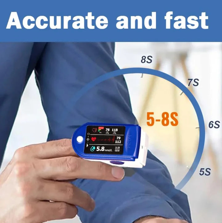Clinclii™ High Precision Non-Invasive Blood Glucose Meter👨⚕️ is clinically certified to be & 99.9% accurate