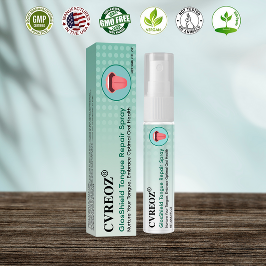 🔥 Special Deal: 70% OFF ⏰ CVREOZ® GlosShield Tongue Repair Spray 👅