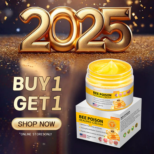 NESLEMY™ Bee Venom Skin Cream(👨⚕AAD Recommended),for Remove Warts, Acne and Scars