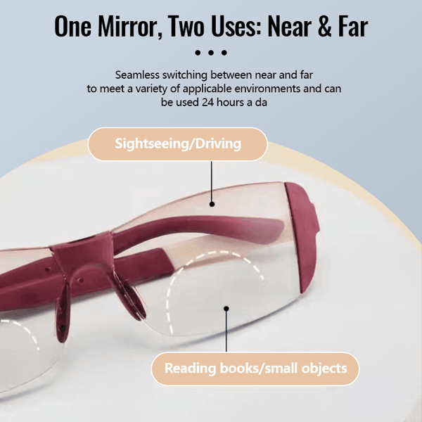 🔥Hot sale 🔥Blue Anti-Fatigue, Far and Near, Dual-purpose Reading Glasses