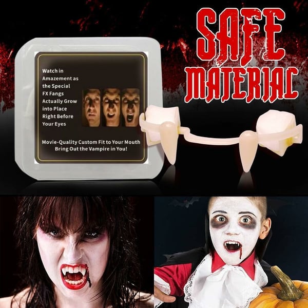 【🔥HOT SALE - 40% OFF】 Retractable Halloween Vampire Fangs