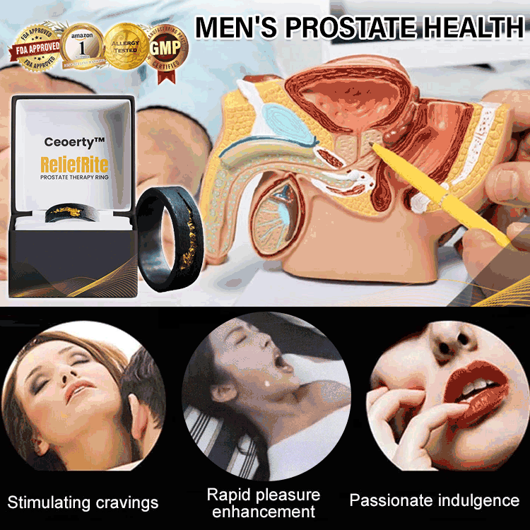 Relief Design Prostate Treatment Ring💪𝑀𝑎𝑑𝑒 𝑖𝑛 𝑡ℎ𝑒 𝑈𝑆𝐴⭐⭐⭐⭐⭐ - (5/5)