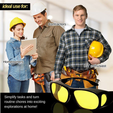 MULTI-PURPOSE GLASSES CAN SEE THROUGH ANYTHING