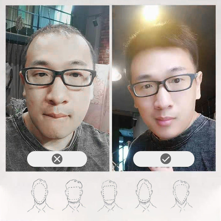 Realistic and Breathable Men's Hair Replacement Wigs【🎌From japan🎌】