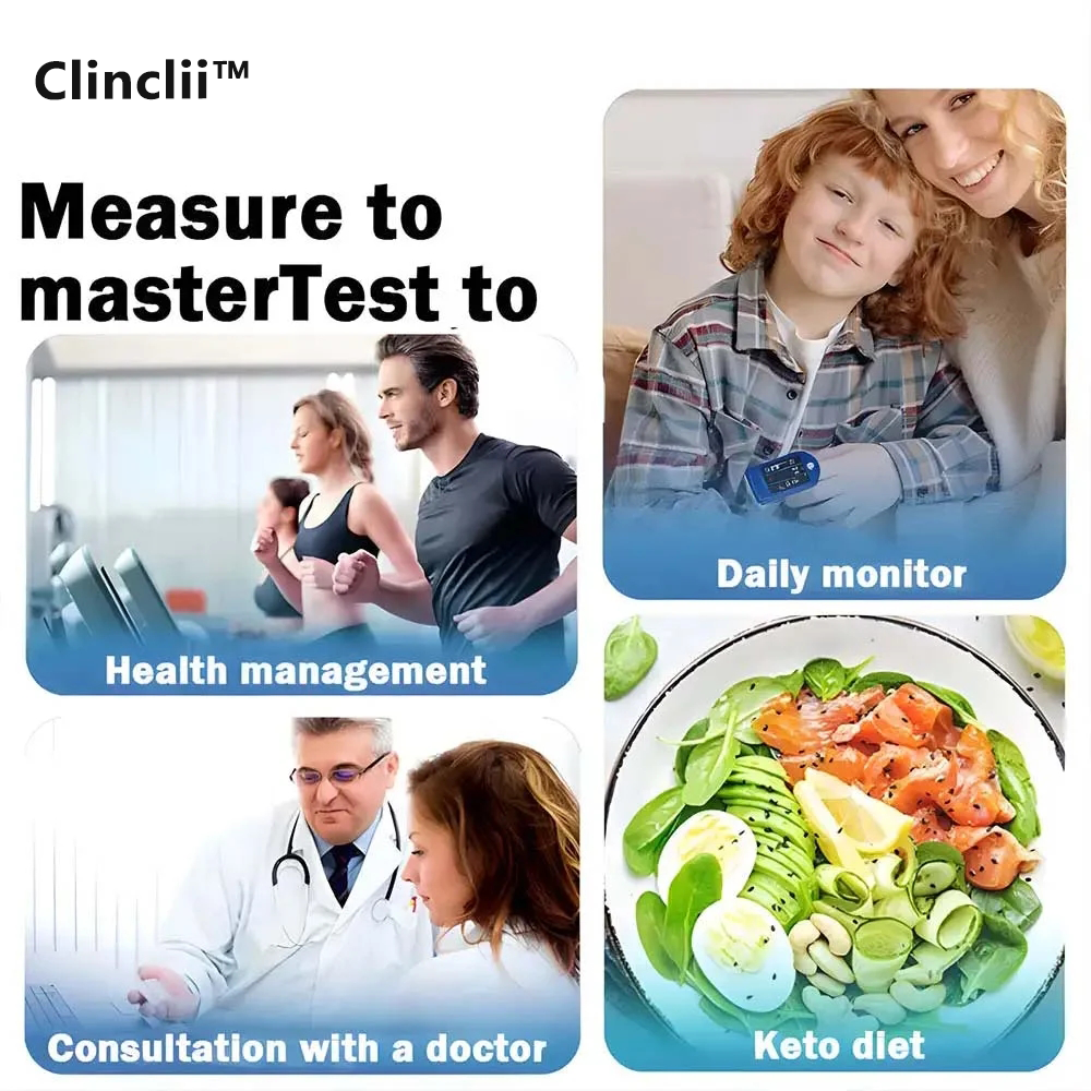 Clinclii™ High Precision Non-Invasive Blood Glucose Meter👨⚕️ is clinically certified to be & 99.9% accurate