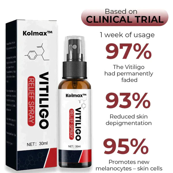 Kolmax™ VitiligoX Relief Spray (Limited Time Discount 50% OFF🔥 Last Day)