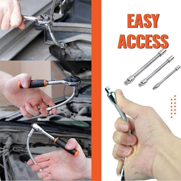🔥🔥🔥Electric wrench soft connecting rod universal sleeve extension rod