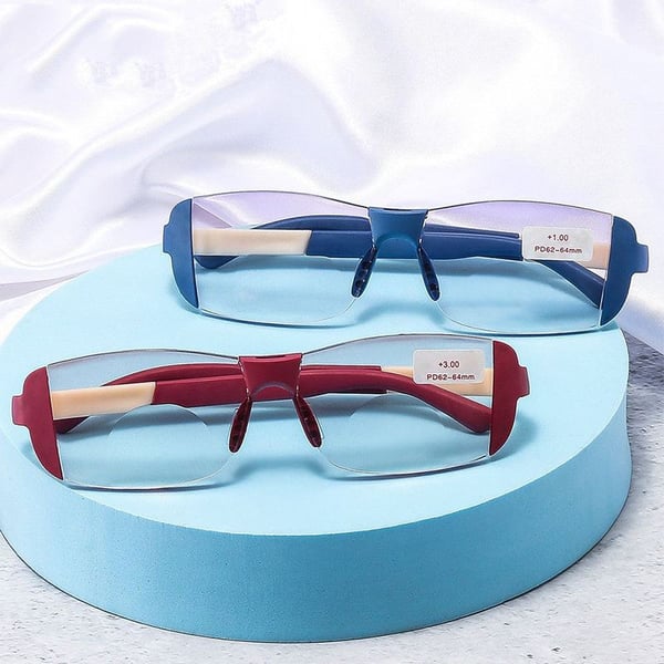 🔥Hot sale 🔥Blue Anti-Fatigue, Far and Near, Dual-purpose Reading Glasses
