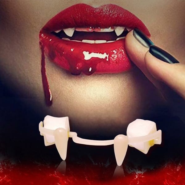 【🔥HOT SALE - 40% OFF】 Retractable Halloween Vampire Fangs