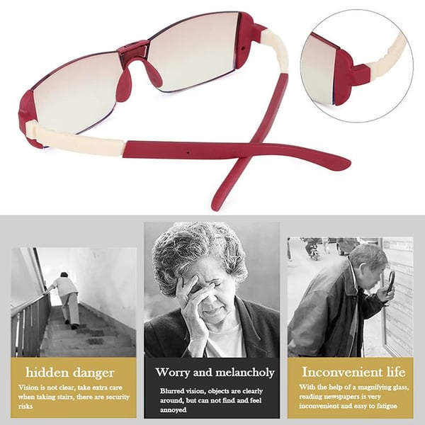 🔥Hot sale 🔥Blue Anti-Fatigue, Far and Near, Dual-purpose Reading Glasses