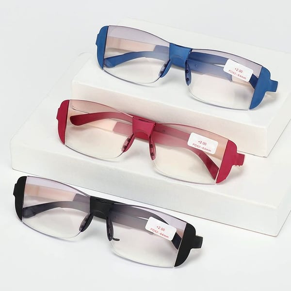 🔥Hot sale 🔥Blue Anti-Fatigue, Far and Near, Dual-purpose Reading Glasses