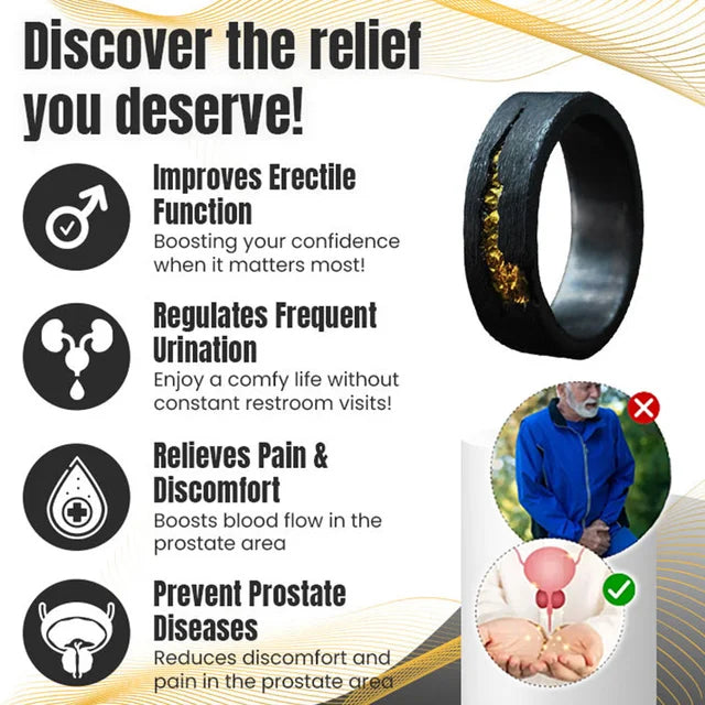 Relief Design Prostate Treatment Ring💪𝑀𝑎𝑑𝑒 𝑖𝑛 𝑡ℎ𝑒 𝑈𝑆𝐴⭐⭐⭐⭐⭐ - (5/5)