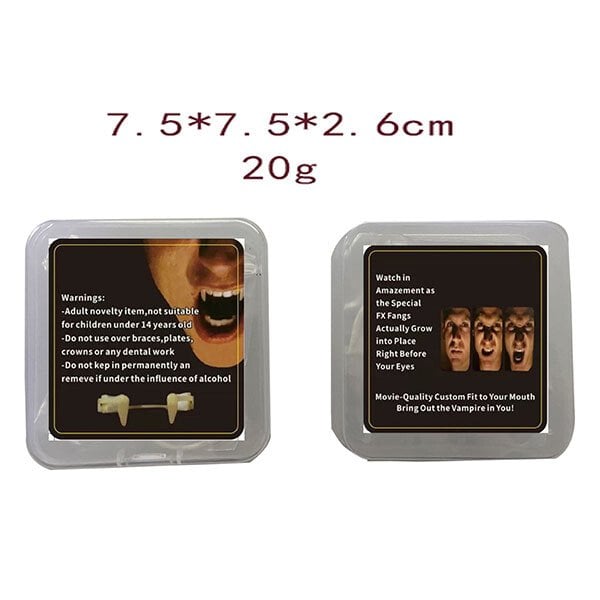 【🔥HOT SALE - 40% OFF】 Retractable Halloween Vampire Fangs
