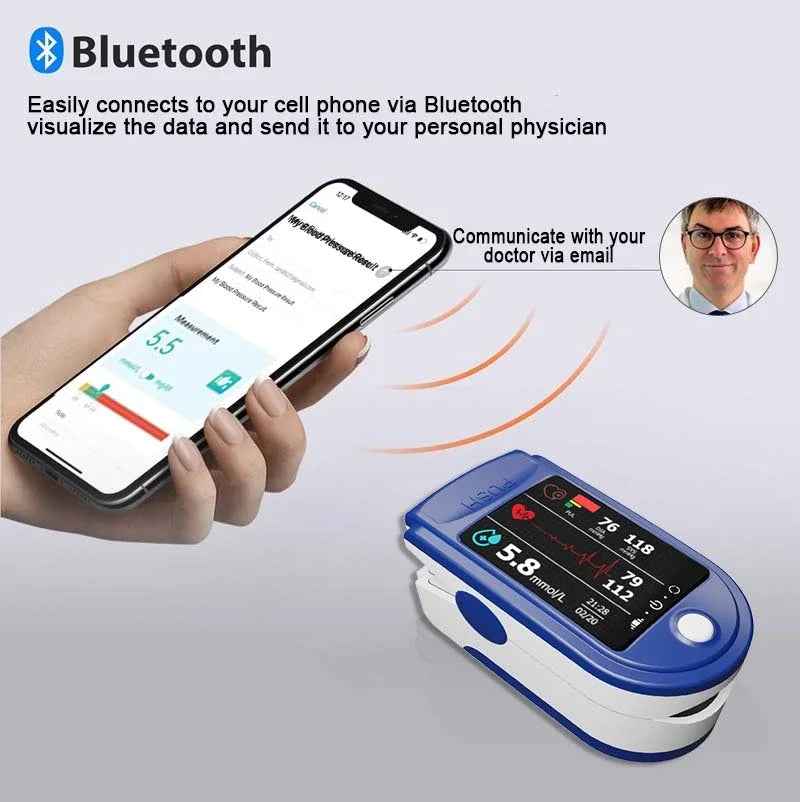 Clinclii™ High Precision Non-Invasive Blood Glucose Meter👨⚕️ is clinically certified to be & 99.9% accurate