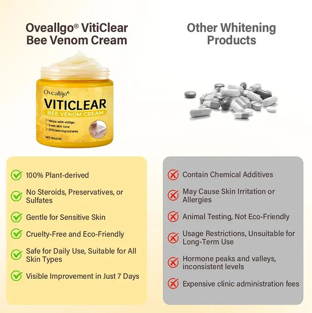 【🎌From japan🎌】Bee Venom Vitiligo Herbal Body Cream🔥LAST DAY Promotion 48% OFF🔥