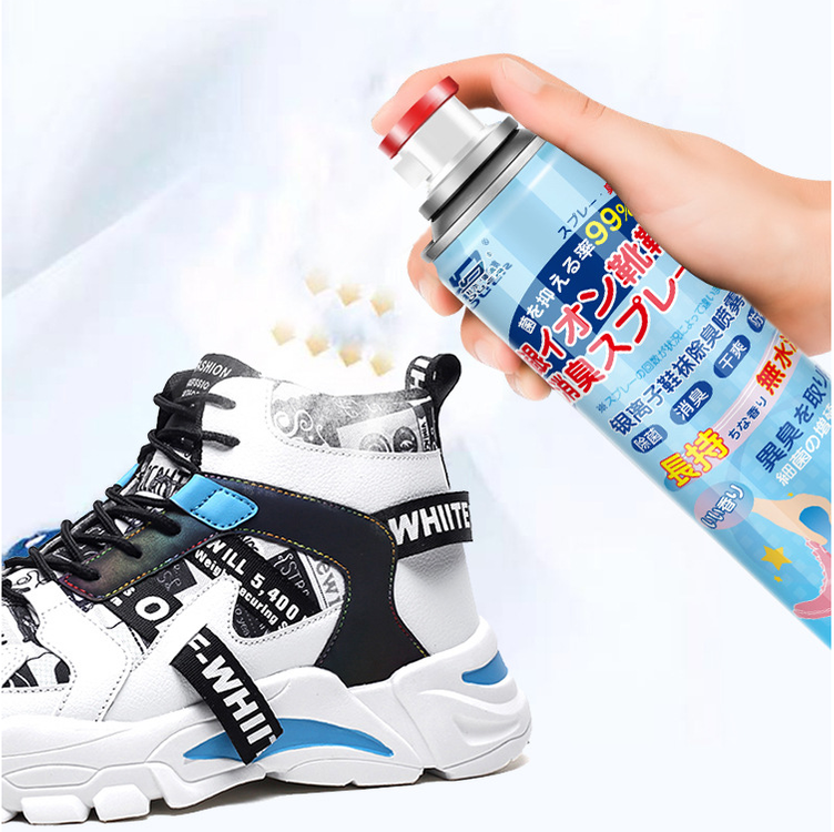 SILVER ION SHOE DEODORANT SPRAY ANTI-BACTERIA FORMULA