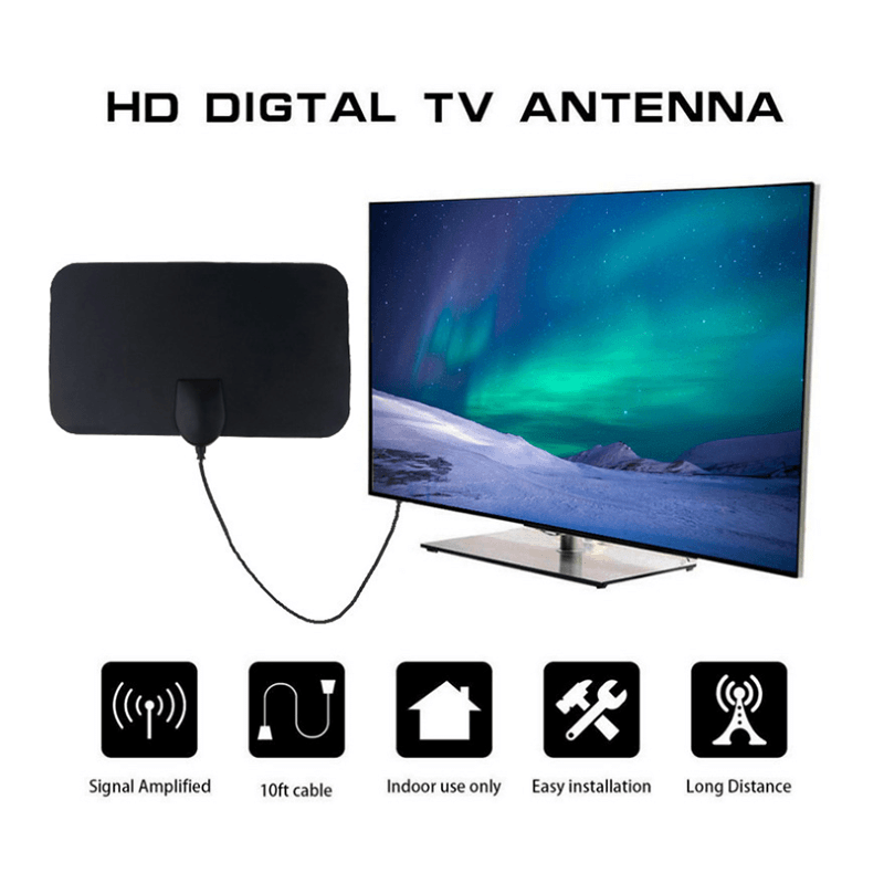 HDTV CABLE ANTENNA 4K【🇮🇳COD + Local Stock !!!】
