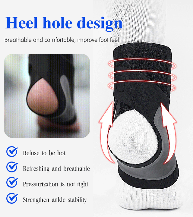 Anti-sprain ankle protection socks