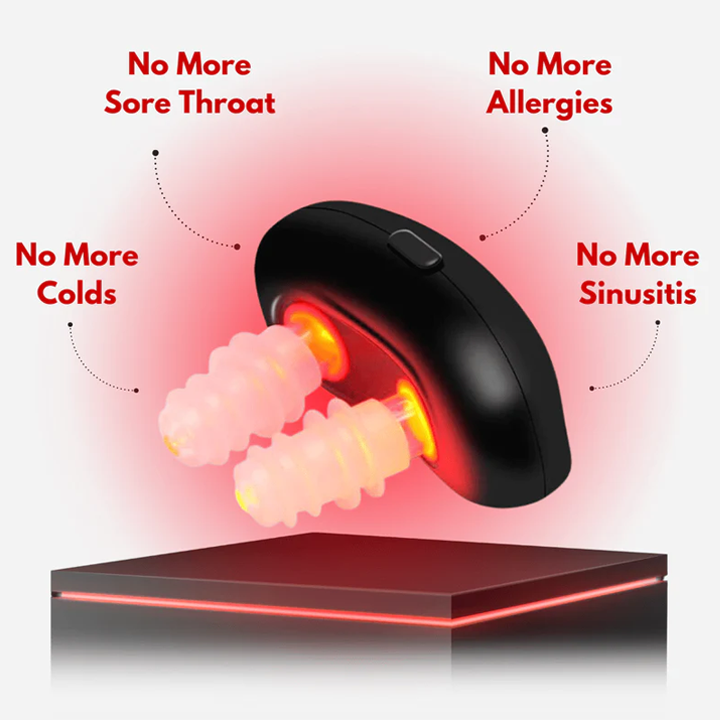 Sxcpouw™ RespiRelief Red Light Nasal Therapy Instrument