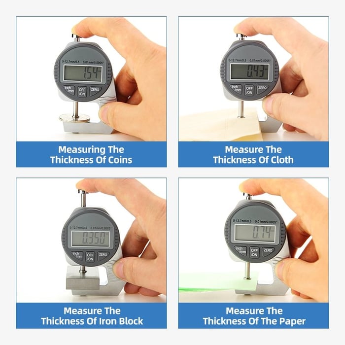 (🔥Hot Sale 49% OFF) Digital Display Thickness Gauge