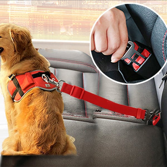 (49% OFF)-Dog Car Safety Seat Belt