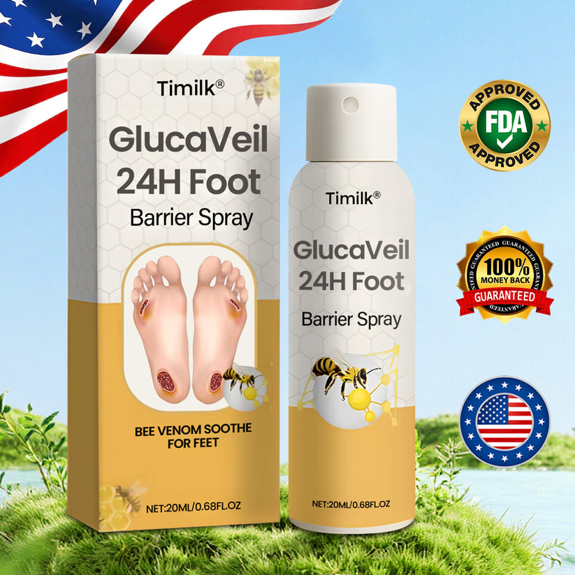 ⏳Limited-time 49% off⏰💥Timilk® GlucaVeil 24H Foot Barrier Spray