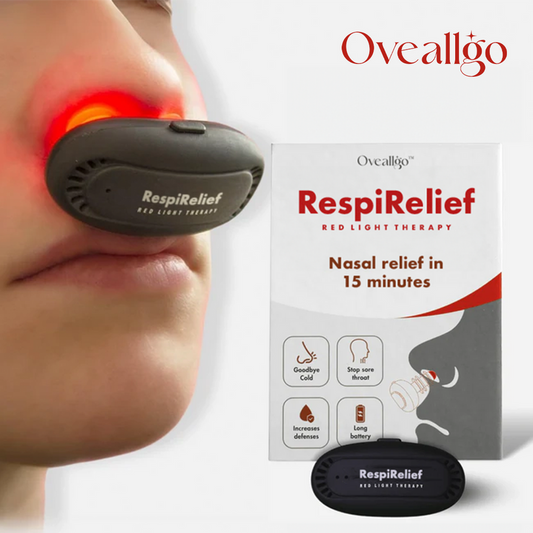 Sxcpouw™ RespiRelief Red Light Nasal Therapy Instrument