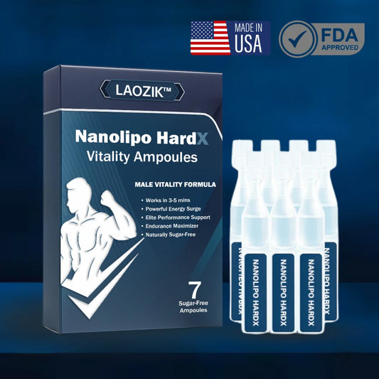 🔥The FDA-Approved Solution🌟 Official Store |🔥Hot Sale - 49% OFF🌿LAOZIK® Nanolipo HardX Vitality Ampoules