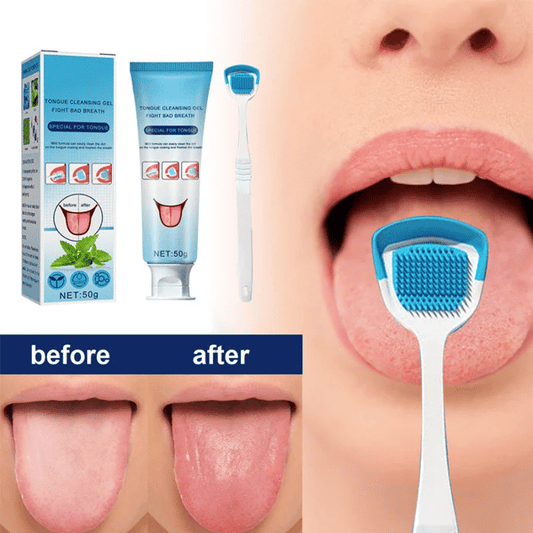 🔥2024 HOT Sale -Probiotic Tongue Cleaning Gel Set