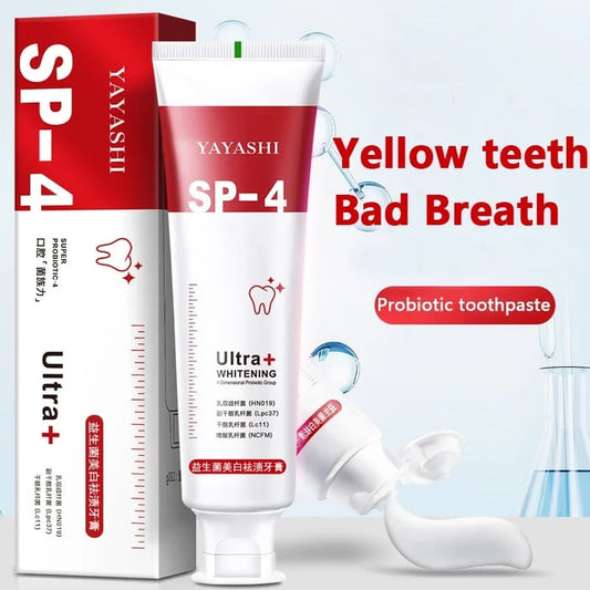 🔥2024 HOT SALE - YAYASHI SP-4™ Probiotic Whitening Toothpaste