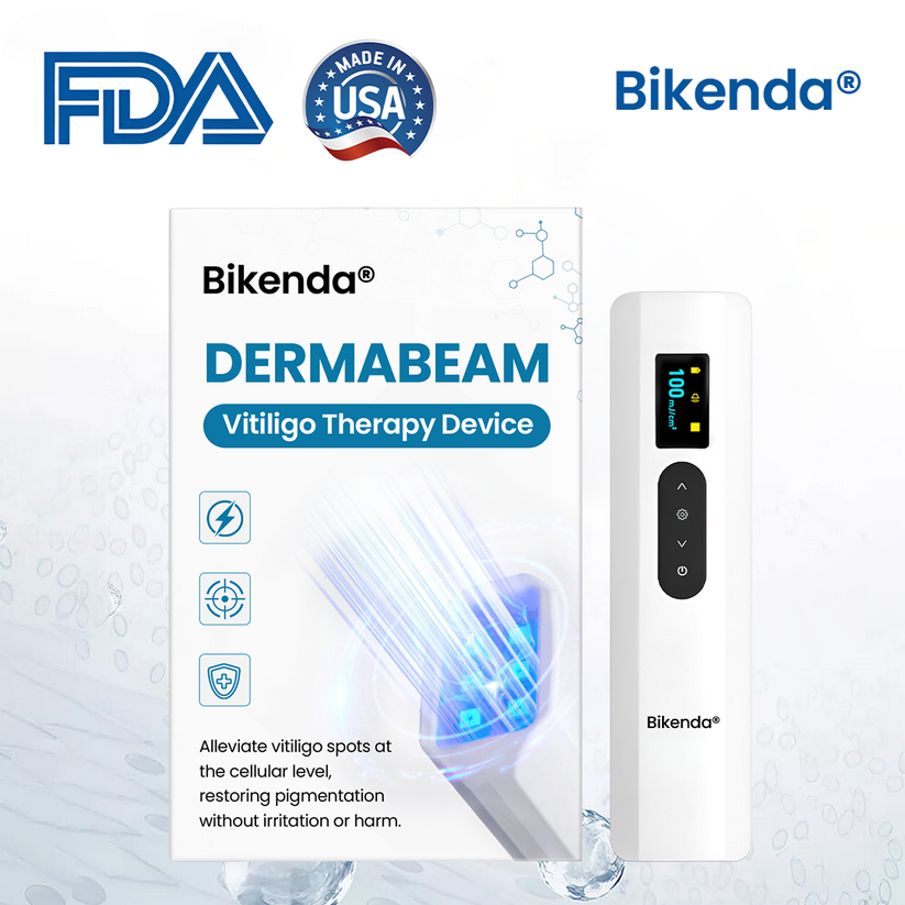 💥Bikenda® DermaBeam Vitiligo Therapy Device⏳Limited-time 48% off⏰💥