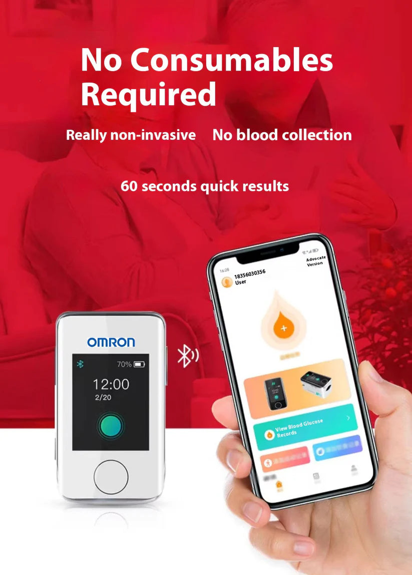 【🎌From japan🎌】OMRON non-invasive blood glucose meter(49% OFF🔥 Last Day)