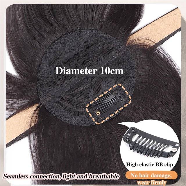 Volumizing Rhinestone Wig Hair Bands for Covering Gray Hair