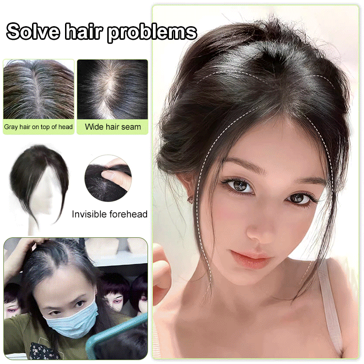 😍Partial bangs hair piece