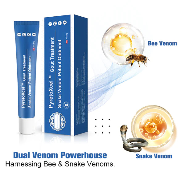 PyretoXcel™ Gout Treatment Snake Venom Potent Ointment