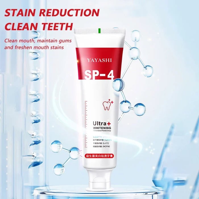 🔥2024 HOT SALE - YAYASHI SP-4™ Probiotic Whitening Toothpaste