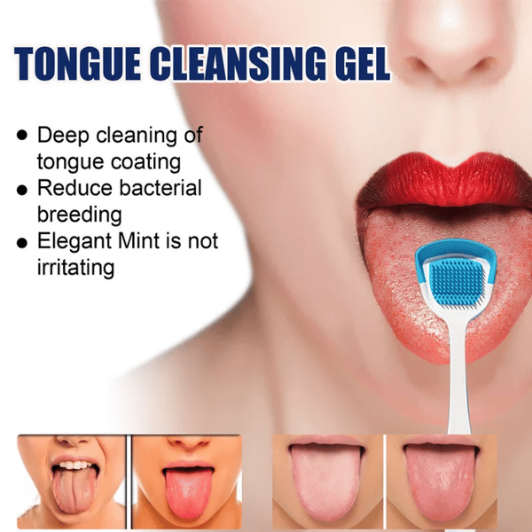 🔥2024 HOT Sale -Probiotic Tongue Cleaning Gel Set