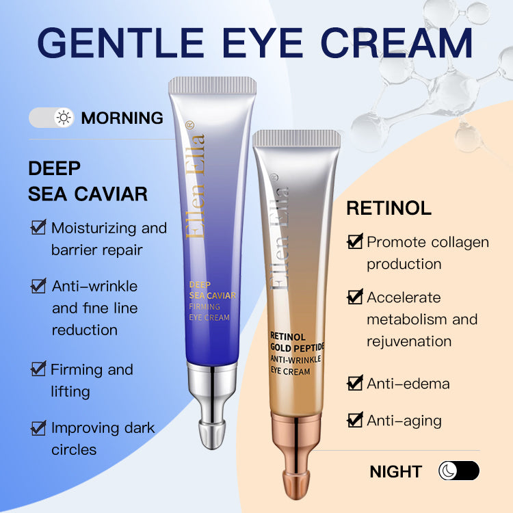 Womens Day Sale-Buy 1 Get 1-ELLEN ELLA Advanced Eye Cream-Remove Dark Circles, Eye Bags, Wrinkles-Make you 20 years younger