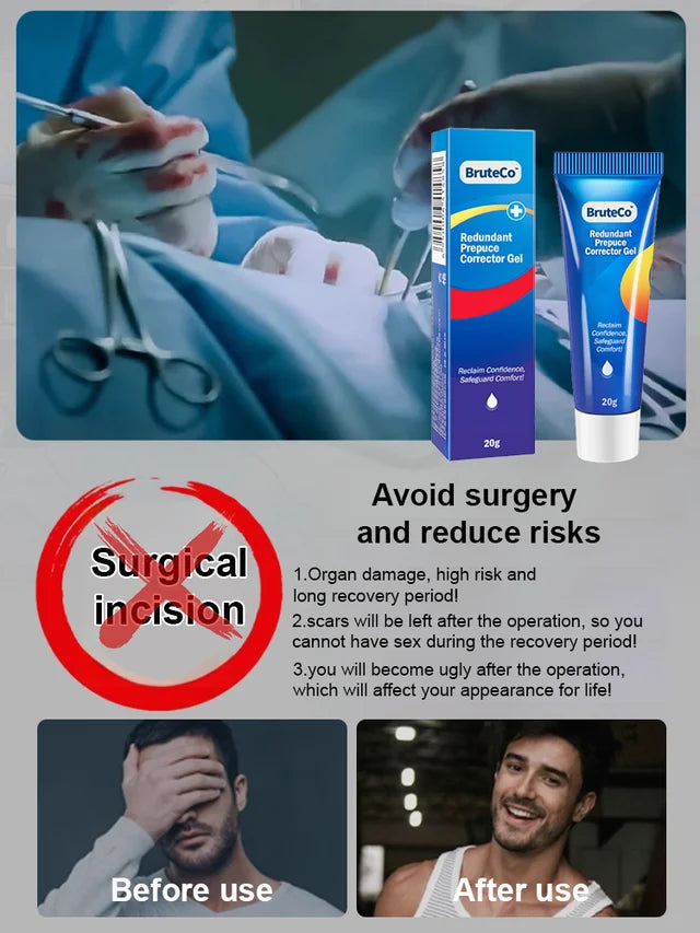 【No surgery required】 Men's foreskin retraction repair gel🔥LIMITED SALE: 60% OFF🔥