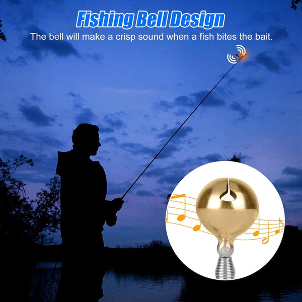 🎣Fishing Rod LED Light with Buzzer Bell🔥