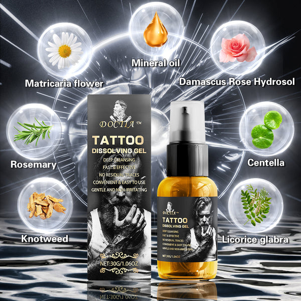 🔥DOCTIA™ Tattoo Dissolving Gel- Made in the USA【Suitable for henna tattoos】