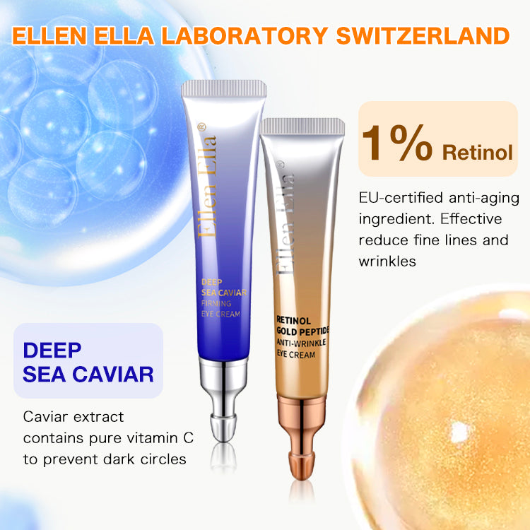 Womens Day Sale-Buy 1 Get 1-ELLEN ELLA Advanced Eye Cream-Remove Dark Circles, Eye Bags, Wrinkles-Make you 20 years younger