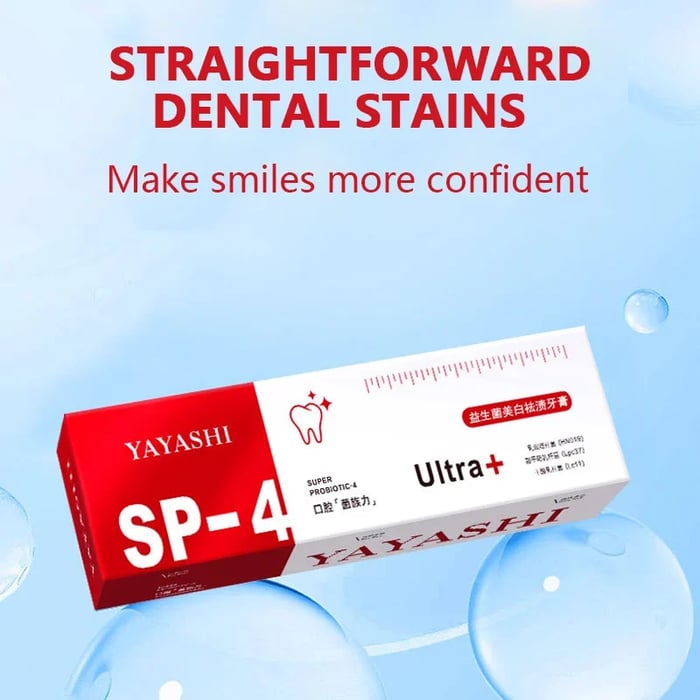 🔥2024 HOT SALE - YAYASHI SP-4™ Probiotic Whitening Toothpaste