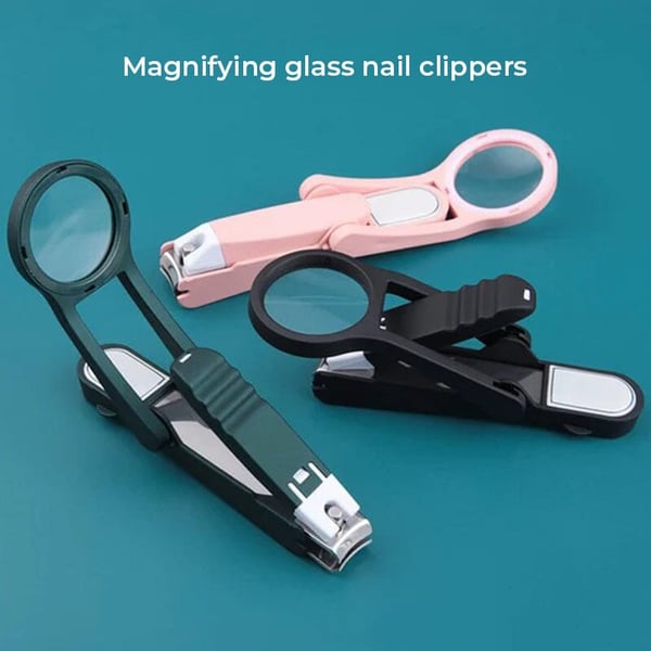 Portable Nail Clippers With Magnifier