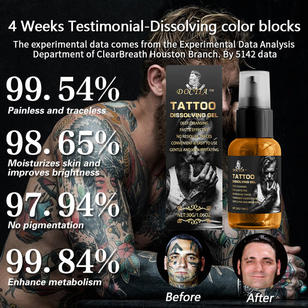 🔥DOCTIA™ Tattoo Dissolving Gel- Made in the USA【Suitable for henna tattoos】