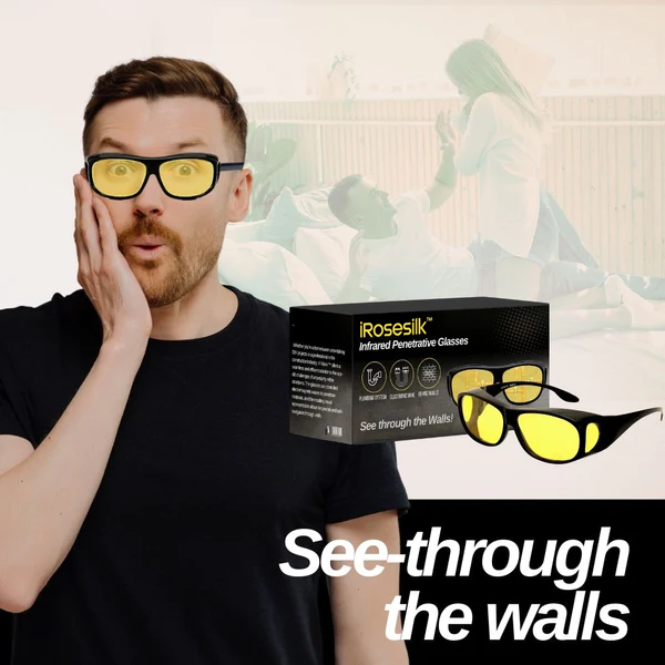 MULTI-PURPOSE GLASSES CAN SEE THROUGH ANYTHING