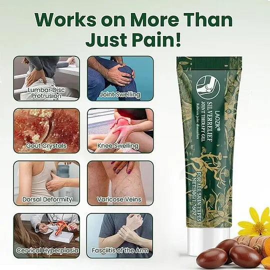LAOZIK® SilverRelief Joint Therapy Gel✨Ends Today: 70% OFF!