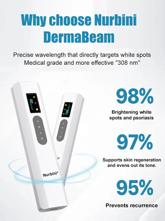 Nurbini® DermaBeam Vitiligo Therapy Device⏳Limited-time 49% off⏰💥
