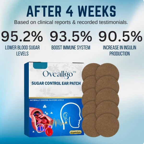 (🔥Hot Sale 49% OFF)Oveallgo™ Sugar Control Ear Patch